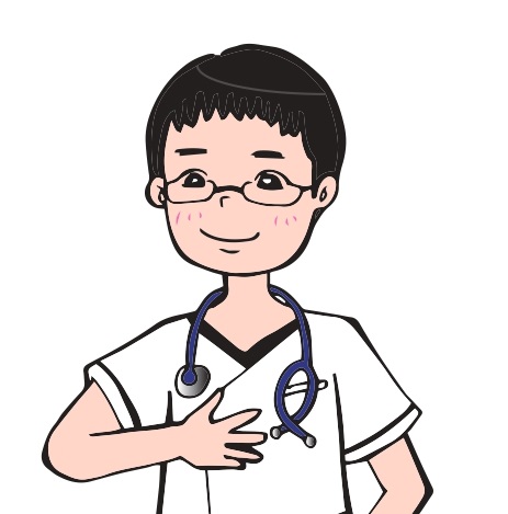 院長のイラスト