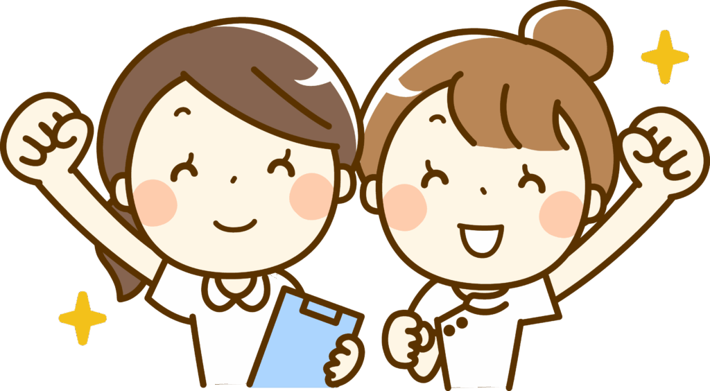 元気なクリニックスタッフ